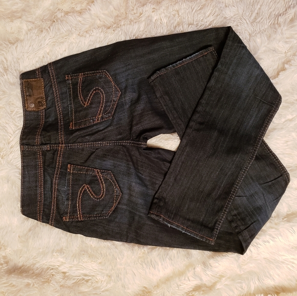 #102 NWOT Silver suki straight jeans,  size 26 - Picture 8 of 8